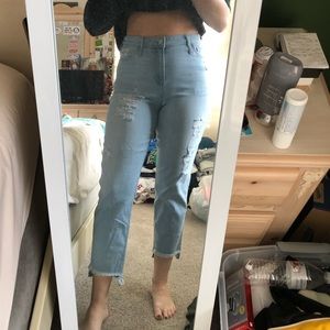 Hollister high rise boyfriend jeans